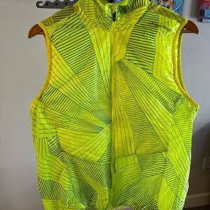Brooks Neon Yellow Running Vest